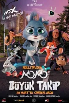 Akıllı Tavşan Momo: Büyük Takip (2025) Fragman Türkçe İzle